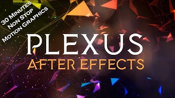Plexus background loop | plexus after effects video | plexus Obj | polygonal background video 30mins