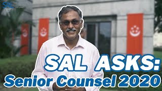 SAL Asks: Senior Counsel 2020 (Murali Pillai, SC)