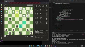 Using AI & Python to Get best moves in chess.com