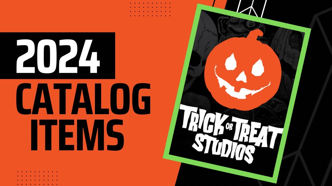 NEW FOR 2024 Trick Or Treat Studios Catalog Items Overview (NEW ITEMS