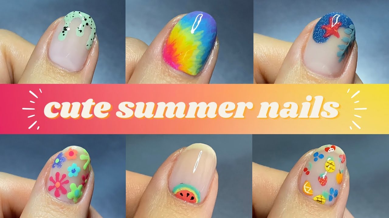 cute summer nail designs