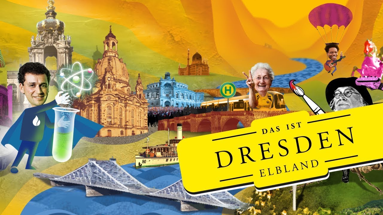 Gesichter einer Stadt - Das ist Dresden Elbland