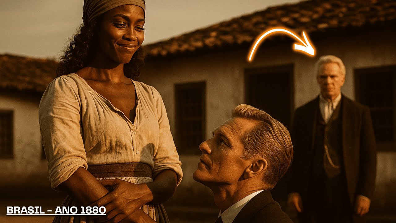 O filho do coronel caiu de joelhos diante da escrava... quando souberam o porquê, foi tarde de mais!