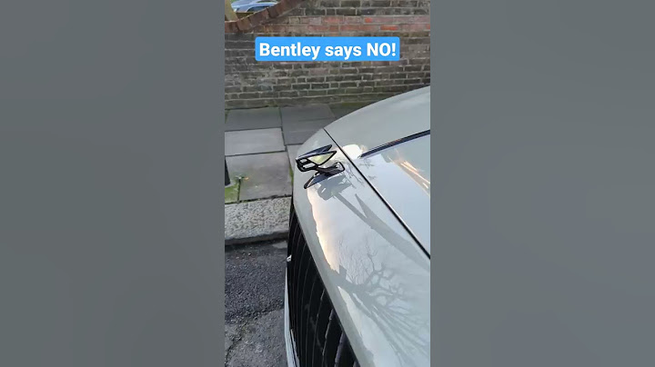The coolest Bentley feature?