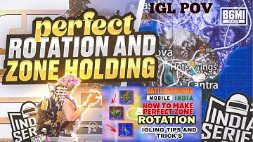 🔥THE BEST IGL🔥 | 😈PERFECT ZONE HACK ROTATION😱 |🚀TIPS & TRICKS-101 GUIDE🚀| ft. FLINIX GAMING
