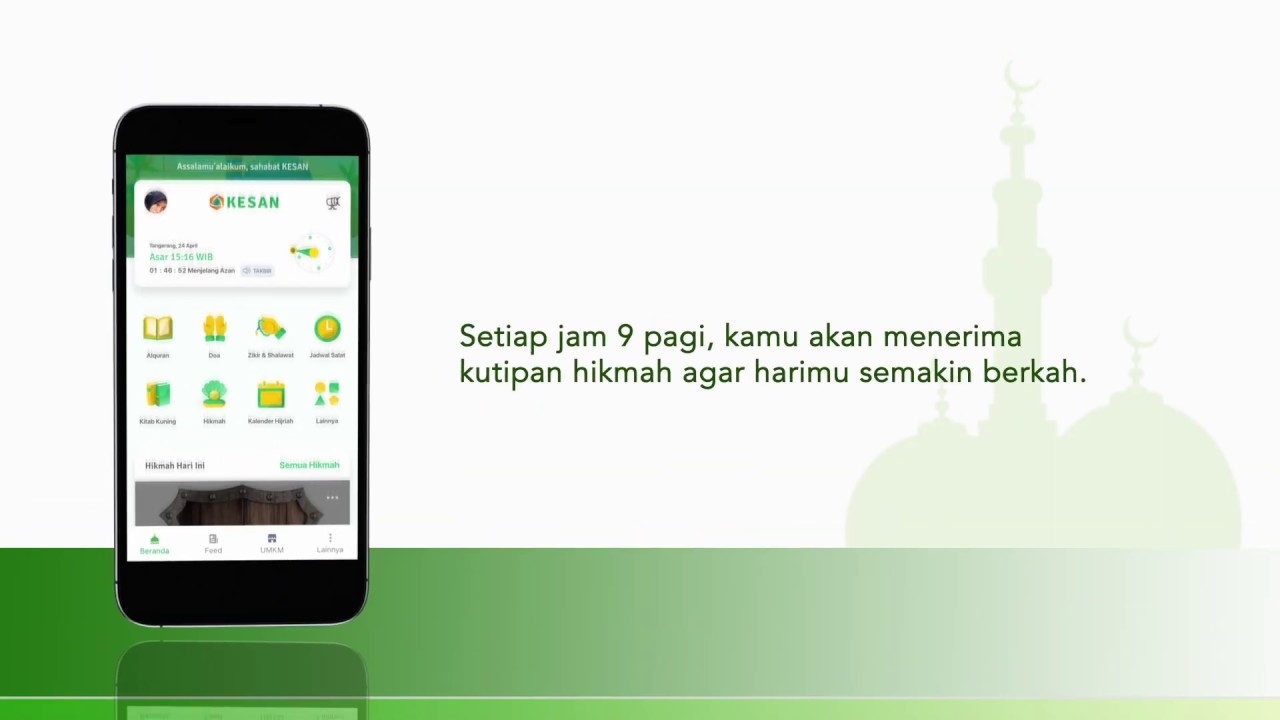 Aplikasi KESAN: Teman dan Referensi Ibadah - YouTube