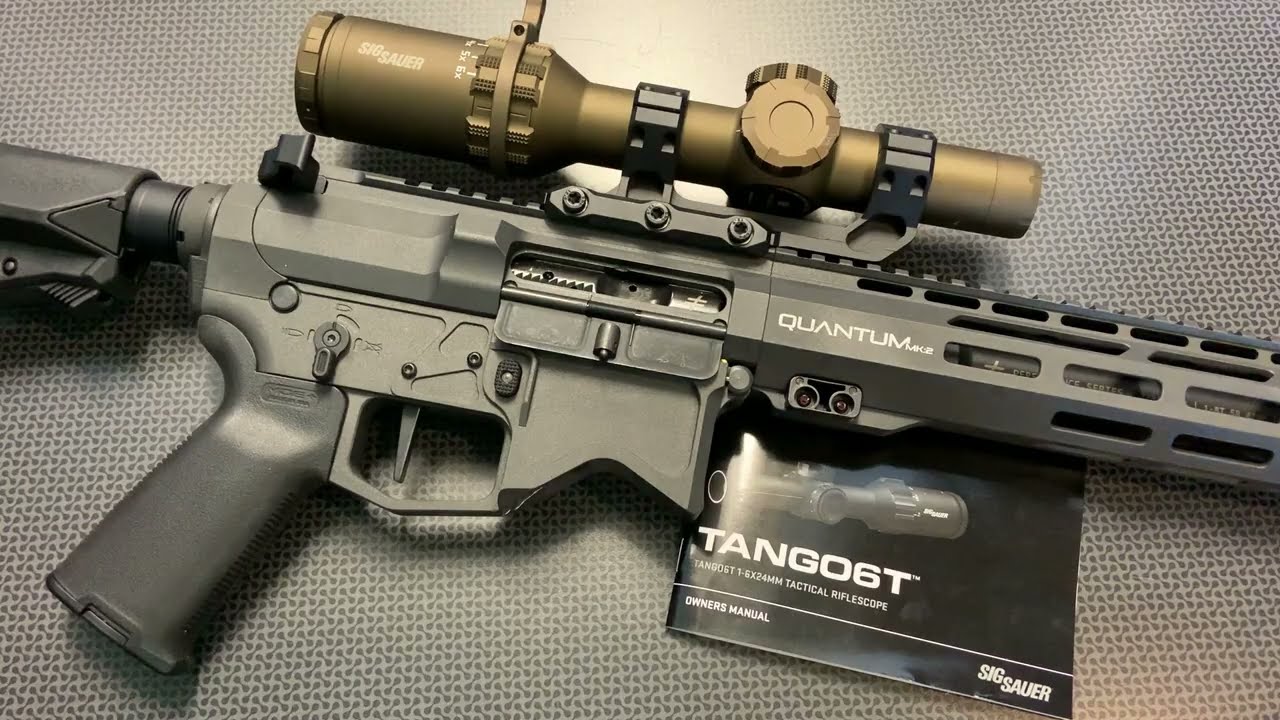 Sig Sauer TANGO6T 1-6 (FFP LPVO Done Right) 