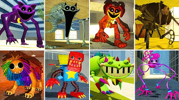 Surviving the Main Chapter 1, 2, 3 & 4 Characters, Poppy Playtime | Garry