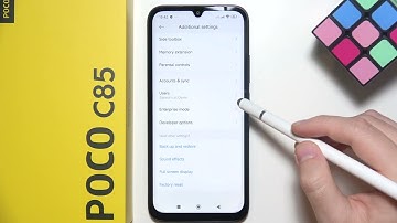 Poco C85: How to Enable Developer Options