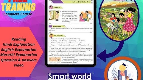 11|A Look inside the Body| std 4 |EVS1|Reading Video - Learn to Read the chapter.