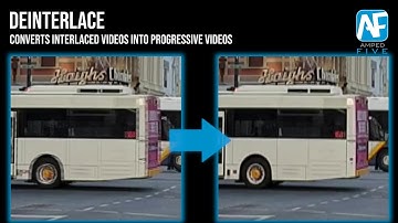 Deinterlace: Convert Interlaced Videos into Progressive Videos in Amped FIVE