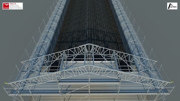 ALTRIX Temporary Roof; Erection by Hand