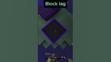 Block lag ???!! #mcpe #zeqa #mcbe #minecraft