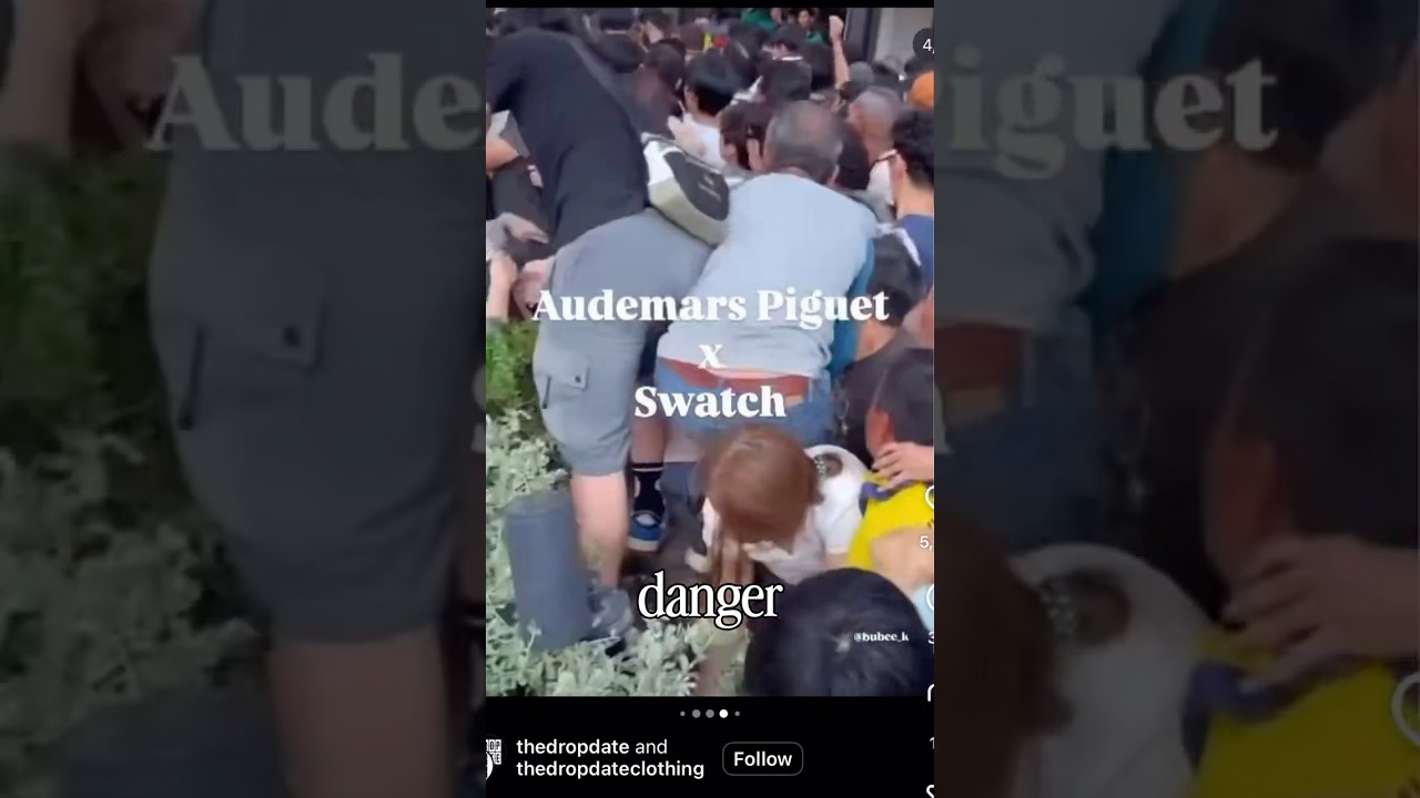 Is AP Swatch collab chaos a dark path?