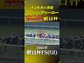 ドリームジャーニー【2006年朝日杯FS(GI)】#競馬 #shorts #朝日杯fs #朝日杯フューチュリティステークス #ドリームジャーニー