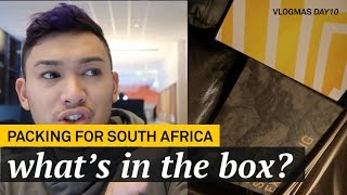 Packing For South Africa: What are Inside These Shoeboxes? - VLOGMAS 2017 DAY 11 - ohitsROME