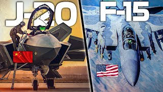 J-20 Mighty Dragon Vs F-15E Strike Eagle | Digital Combat Simulator | DCS | by Growling Sidewinder 122,494 views 3 weeks ago 16 minutes