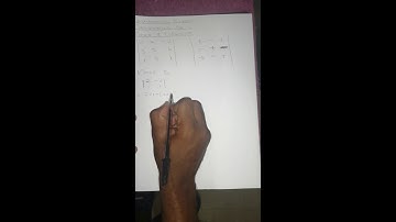 MATHEMATICS N4: MINOR AND COFACTOR