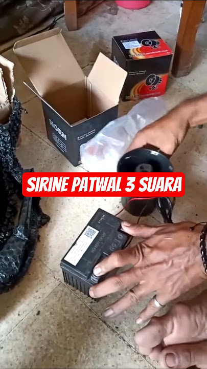 Tes Suara Klakson Patwal 3 Suara Pake Aki Langsung,Suaranya gahar gaes 😁 #sirinepatwal #ambulance