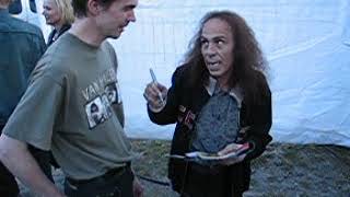 Me and Ronnie James Dio 2005