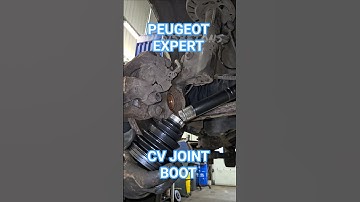 Peugeot Expert CV joint boot replacement. #shorts #driveshaft #carrepair