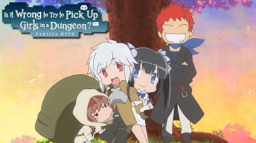 Is It Wrong to Try to Pick Up Girls in a Dungeon? - Ending | Right Light Rise