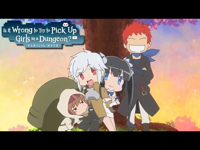 Is It Wrong to Try to Pick Up Girls in a Dungeon? - Ending | Right Light Rise class=