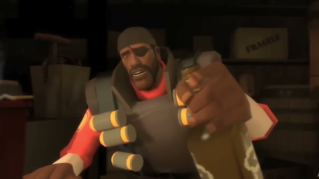Meet the demoman but I made it sound stupid.
