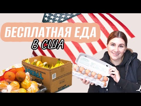 Бесплатная еда в Америке /Большая помощь всем иммигрантам / Food bank usa