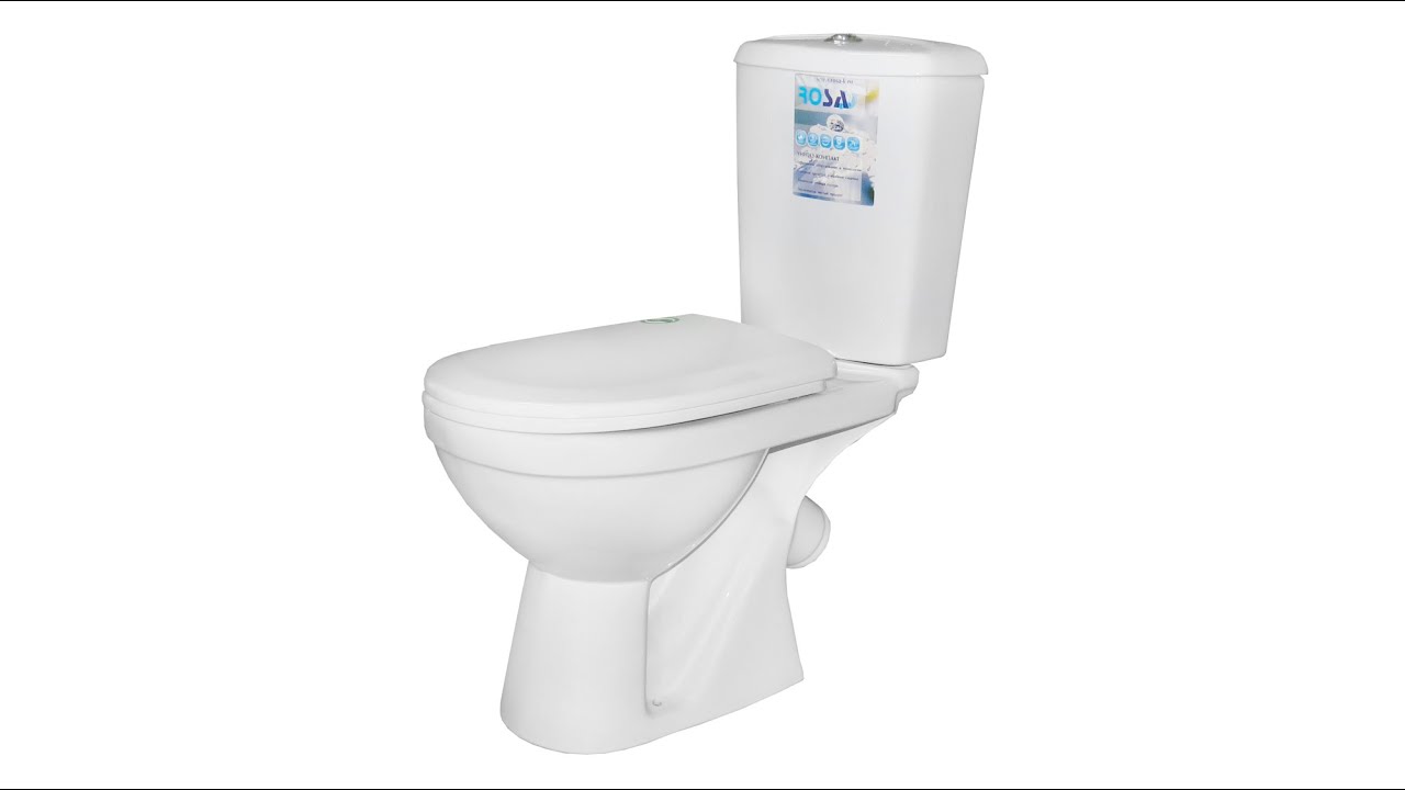 Унитаз-компакт ROSA \"КОМФОРТ\" - YouTube