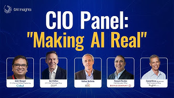 GAI World 2025: AI werkelijkheid maken: een kijkje in het CIO-handboek voor bedrijfstransformatie