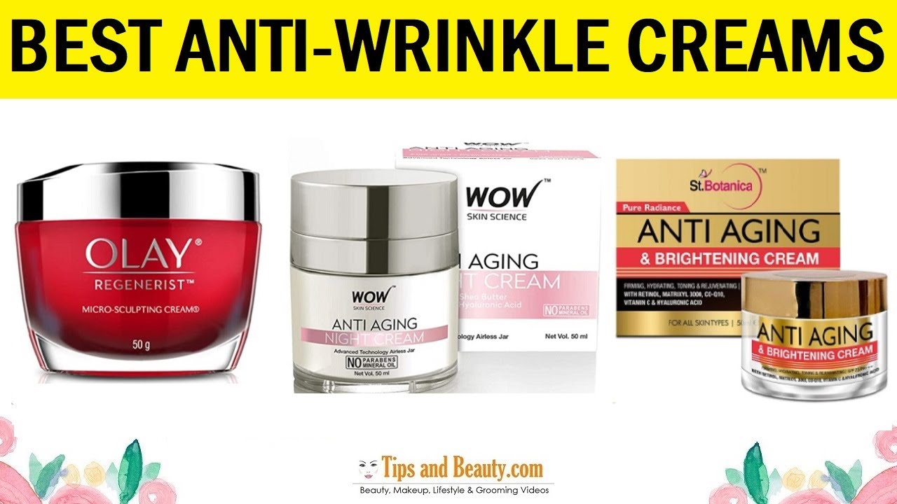 Top 5 Best Anti Wrinkle Creams in India for Men and Women (2022)  (Hindi Video)