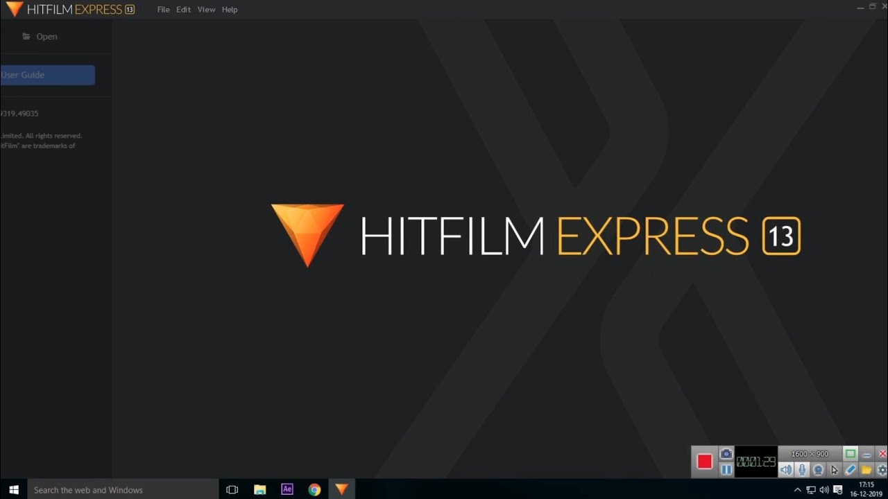 hitfilm express free