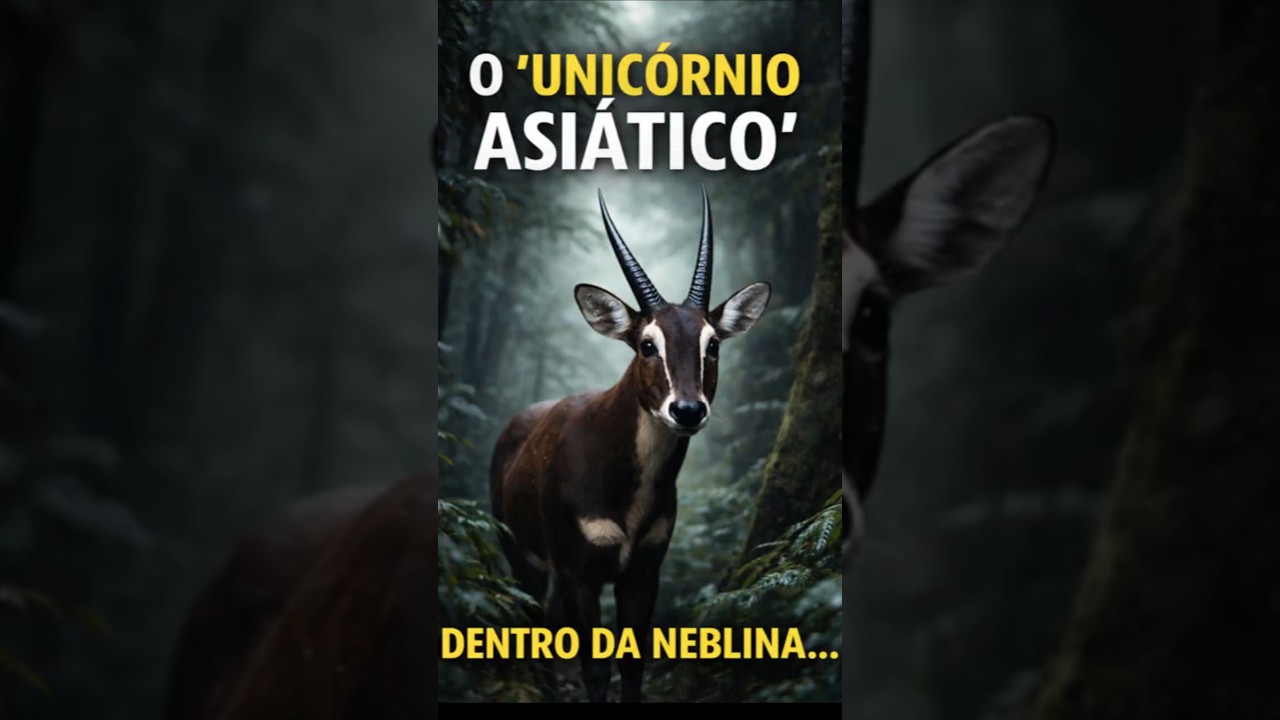 O Saola: O “Unicórnio Asiático” Que Vive Escondido na Neblina