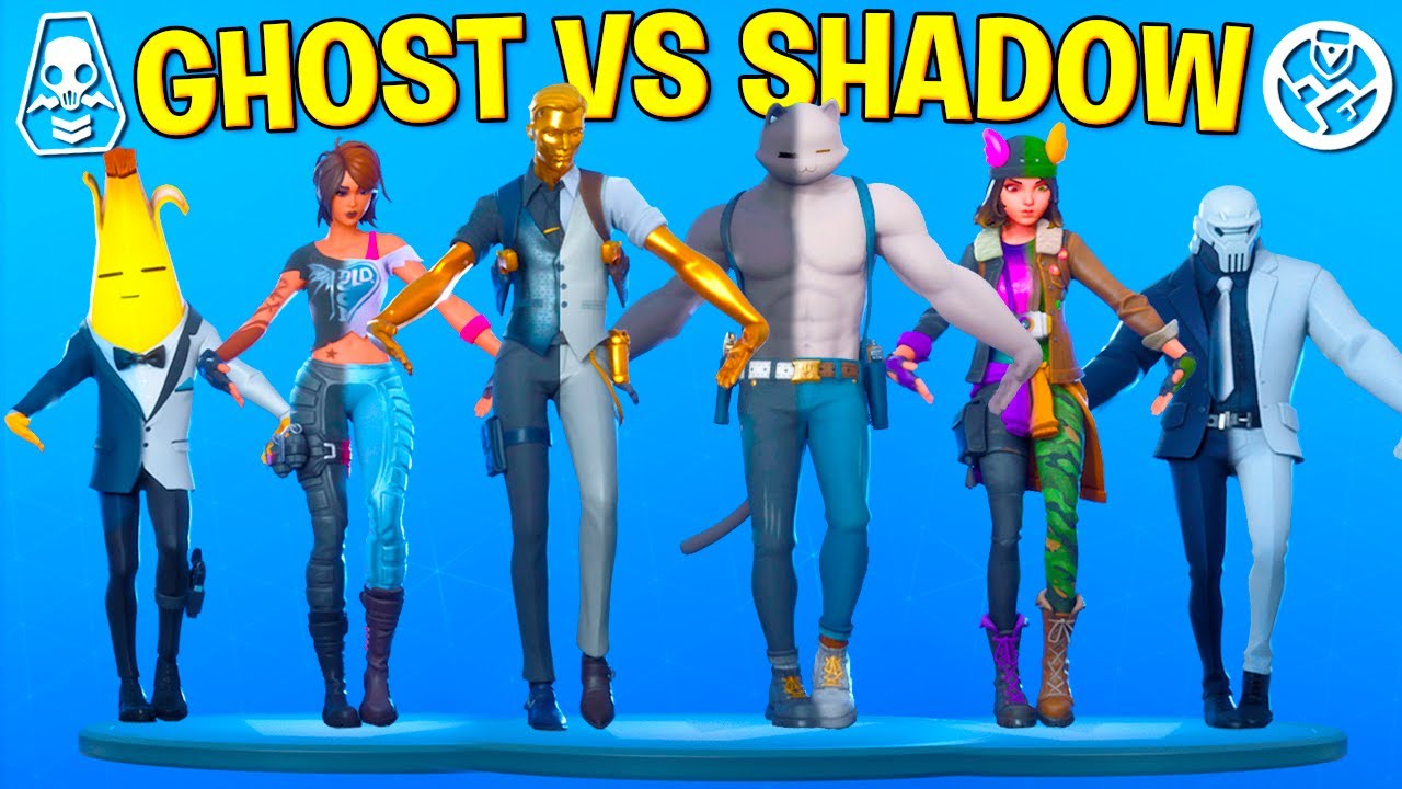 Shadow vs Ghost Fortnite Dance Battle YouTube