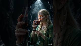 ​ASMR: Sipping the Forbidden Lava Drink 🍷🔥 #asmr #asmrsounds #fantasy