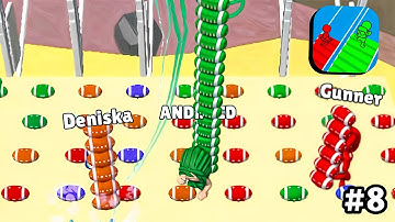 Bridge Race 3D game in MAX LEVEL - All Levels Gameplay | PART - 08 AG