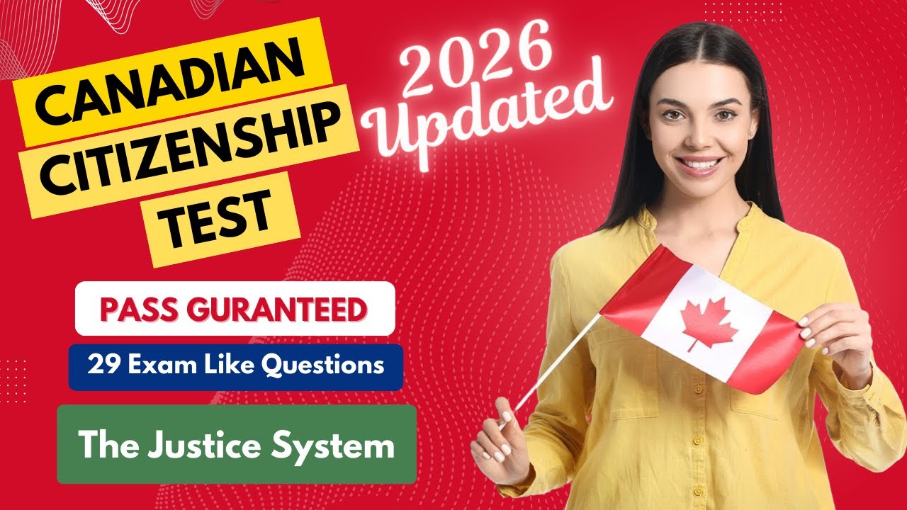 Обновленный тест на получение канадского гражданства 2026 года | Тесты с множественным выбором по...