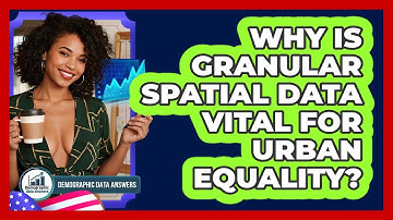 Why Is Granular Spatial Data Vital For Urban Equality? - Demographic Data Answers