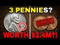 1944 Penny de $2.4 MILLONES – y 1940, 1956!
