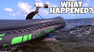I MOTORIZED AMAZON CHEAPEST KAYAK WITH Bixpy Jet Intext CHALLENGER K1
