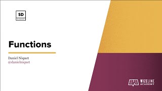 1. Modern JavaScript Crash Course [Functions]