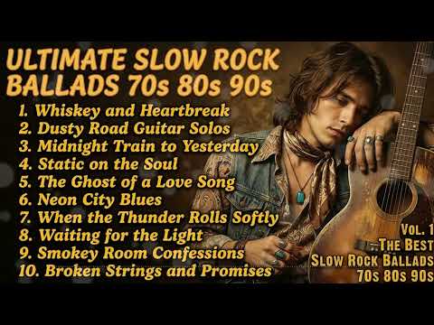 Greatest Slow Rock Songs Ever Recorded 🎸 Full Playlist