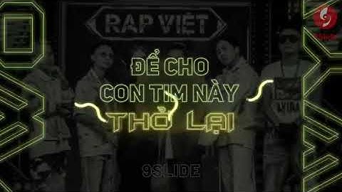 Lyric Video Intro Rap Việt Mùa 2 bằng Animation Powerpoint   Khóa học #Powerpoint Online  9slide com