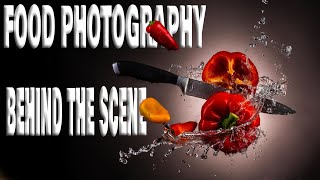 FOOD PHOTOGRAPHY - VEGETABLES FLYING IN THE AIR - SPLASH - BEHIND THE SCENES - THIERRY KUBA BTS