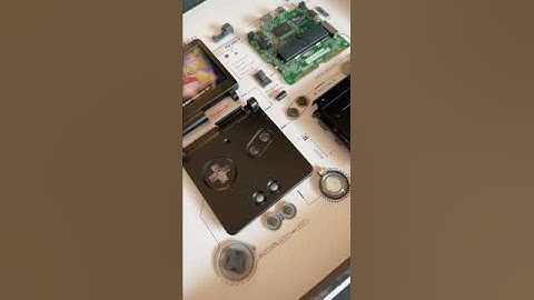 Grid Studio Sent Me A Nintendo GameBoy Advance SP!