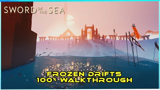 Sword Of The Sea 100% Walkthrough Chapter 5 Frozen Drifts Waterpoint Secret Shell Indie Adventure