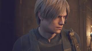 Resident Evil 4 You Talk Too Much Scene 4K Hdr Playstation 5 2023