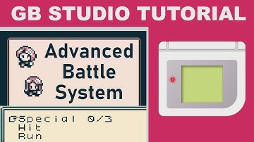 GB Studio - Turn Based Battle System Advanced