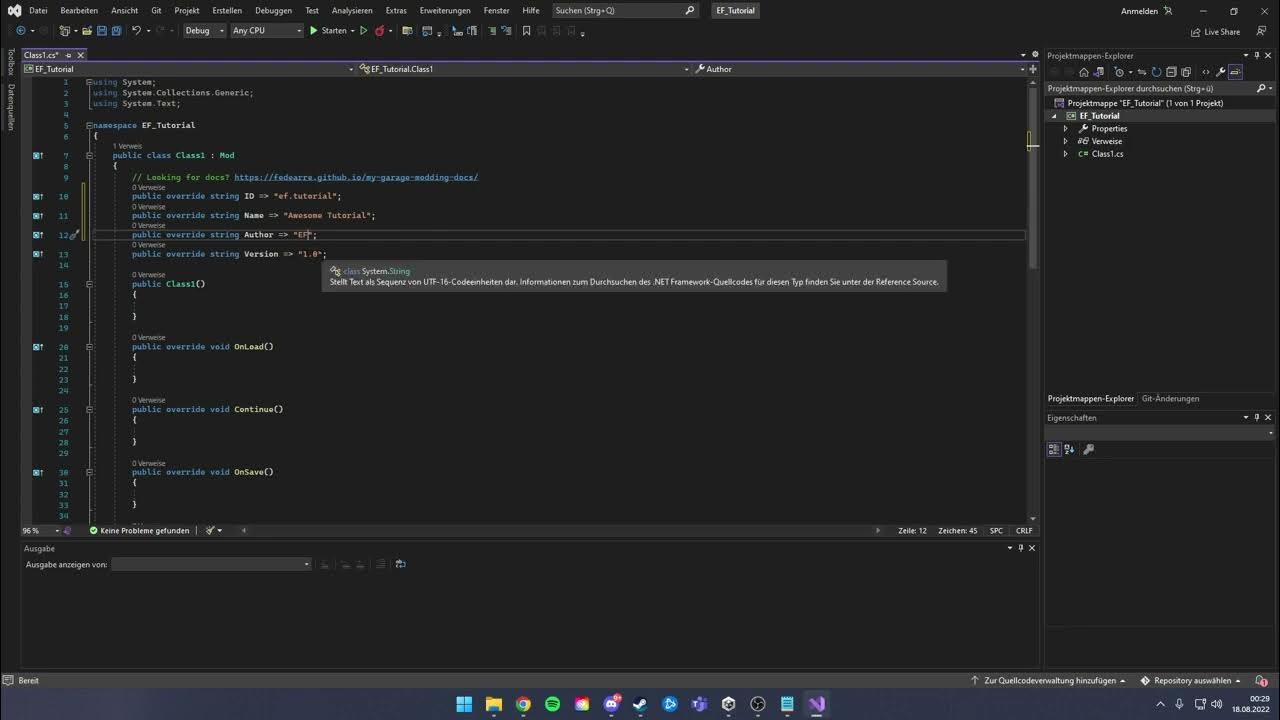 Dummy Part 3 - Visual Studio setup - YouTube